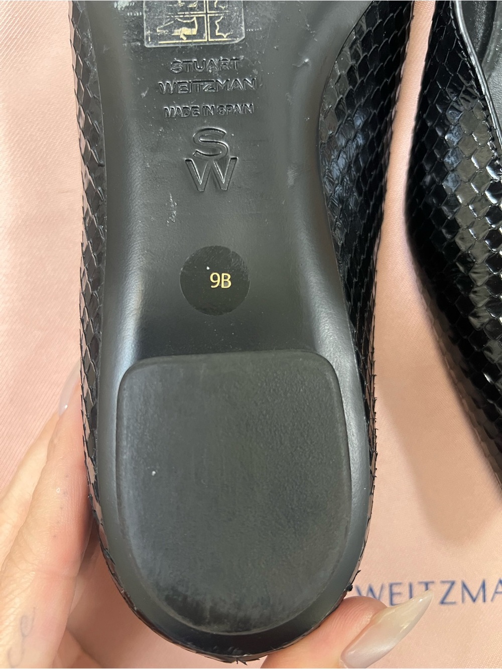 Stuart Weitzman Pointed-Toe Flats - Picture 3 of 3